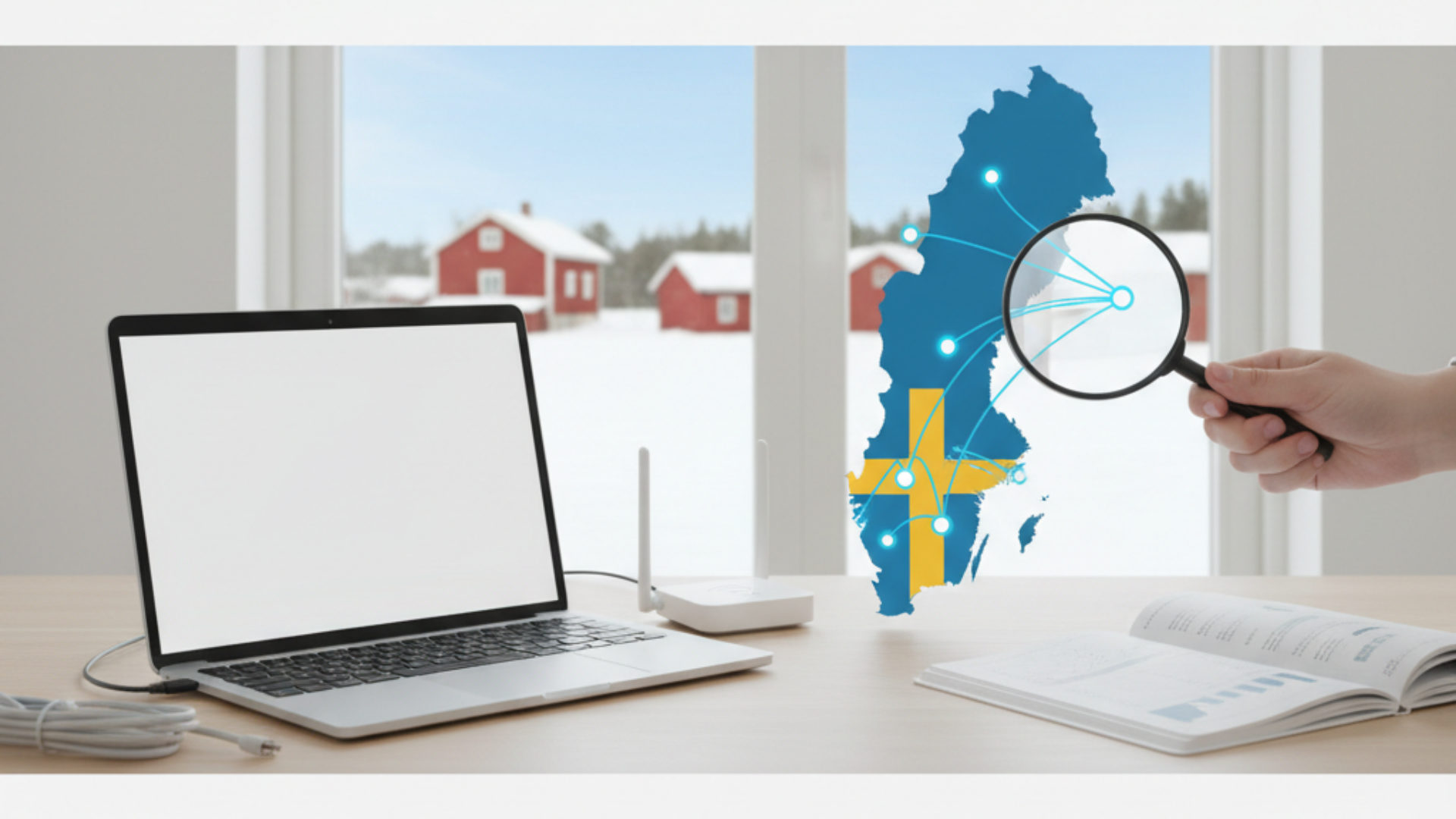 Hvordan vælger du det billigste internet i Sverige?